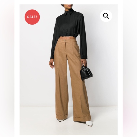 Edward Achour Flared Leg Pants